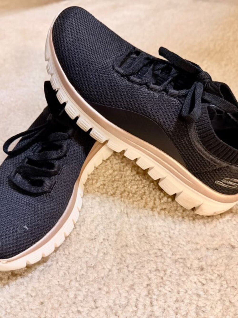 Skechers Black Lightweight Sneakers Women 5